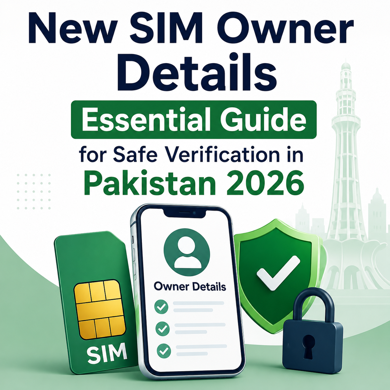 New SIM Owner Details Essential Guide for Safe Verification in Pakistan 2026